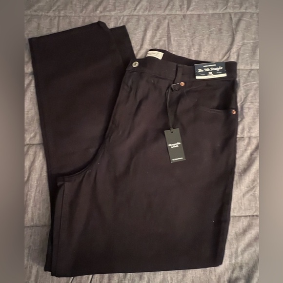 NWT Abercrombie & Fitch Curve Love Ultra High Rise 90s Straight Jean Sz 34 Black - Picture 13 of 14